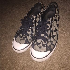 coach high top sneakers macy's